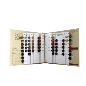 OEM Private Label 5 Minutes Speedy Professional Hair Color chart book ring any type you want we can do