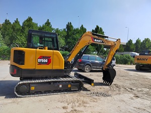 Nueva Miniexcavadora SY55C de 5.7 Toneladas, Excavadora Hidráulica Compacta, Precio de Fábrica, Ideal para Construcción - Product Image 2