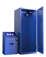 DOLA Photomaton en acier inoxydable robuste avec écran tactile, capacité de charge de 350 kg, prise en charge de plusieurs personnes et de plusieurs appareils, Wi-Fi/Bluetooth