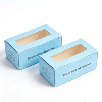 Nouvelle Boîte d'Emballage Pliable Personnalisée 2026 pour Biscuits et Pâtisseries – Design Imprimé Tendance pour Aliments Sucrés