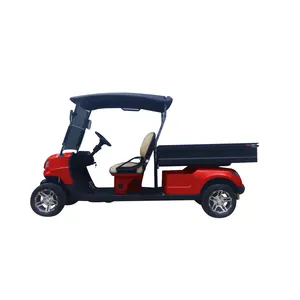 72 Lithium Battery Operated Electric 2 Passenger Utility Golf Cart With Cargo Box