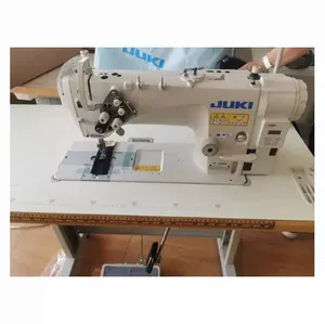 Marka yeni fabrika fiyat Jukis 35shirts endüstriyel gömlek yapmak için DİKİŞ MAKİNESİ çift iğne Lockstitch makinesi