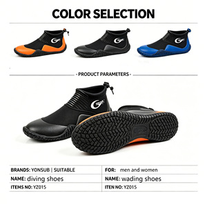 Zapatos Anfibios de Neopreno, Botas Acuáticas para Buceo, Calcetines para <span class=keywords><strong>Aletas</strong></span> de Buceo Libre, Reforzados, de Secado Rápido, para Buceo en Arrecifes, Kayak en Aguas Profundas - Product Image 6