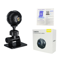 Mini caméra de sport sans fil pour l'extérieur, caméscope de sécurité HD 1080P avec base pour la sécurité domestique, prend en charge la détection