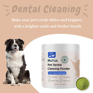 Poudre de nettoyage dentaire pour chiens OEM ODM avec vitamines pour un nettoyage facile des dents, une haleine fraîche et un nettoyage buccal sec - 90g - Product Image 6
