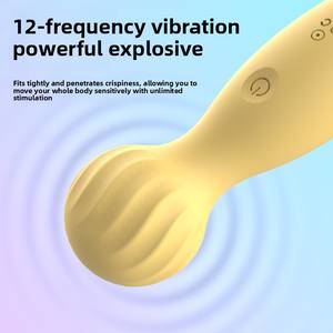 Vibromasseur rechargeable à tête rotative à 360°, produits chinois, jouet sexuel pour femmes, vibromasseur rechargeable pour femmes - Product Image 6