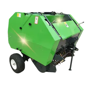 Top Fashion Bale Size 600*700mm Round Mini Grass Straw Baler for Tractor