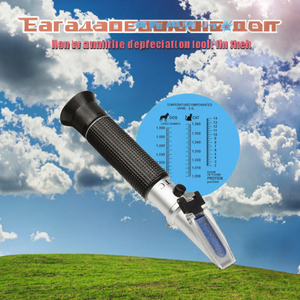 ATC quy mô kép đường <span class=keywords><strong>Brix</strong></span> Meter khúc xạ biện pháp <span class=keywords><strong>Brix</strong></span> 0-32% & Trọng lượng riêng 1.000-1.130 - Product Image 2