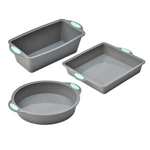 Moule à gâteau carré en silicone résistant à la chaleur et outils de pâtisserie personnalisés pour la cuisson de gâteaux, brownies et pains. - Product Image 2