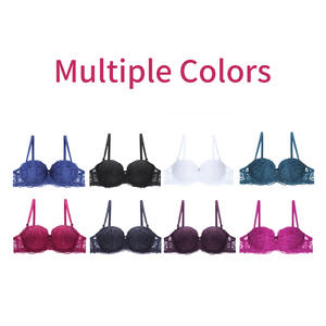 BINNYS iç çamaşırı toptan seksi iç çamaşırı romantik <span class=keywords><strong>Sin</strong></span> Costura Para Mujer B fincan sutyen Con er Con dantel yarım fincan sutyen kadınlar için - Product Image 5