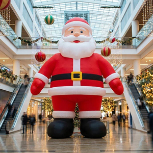 Inflable Navideño de Santa Claus para Exteriores, Decoraciones Inflables Navideñas para Eventos Festivos - Product Image 3