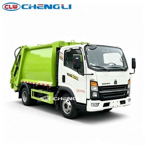 Compactador de Basura Howo de Alta Capacidad y Durabilidad, 5CBM, con Mecanismo de Compresión Hidráulica - Product Image 1