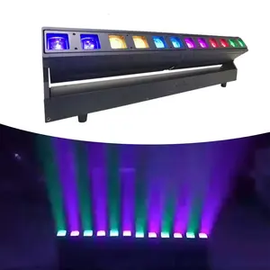 LED 12x40 움직이는 조명 led 빔 이동 헤드 스팟 dj 조명 야간 바 ktv 빔 조명 램프 효과 장비