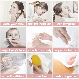 OEM 100% Cotton Based <strong>Towel</strong> Boxes <strong>Facial</strong> <strong>Towel</strong> Disposable Face <strong>Towel</strong> for <strong>Spa</strong> Beauty - Product Image 3