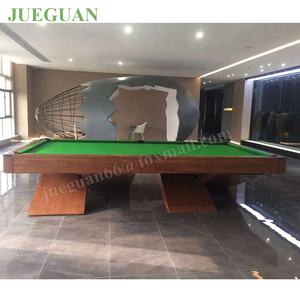 Table de billard professionnelle de luxe sur mesure en bois massif de qualité internationale, 10 pieds, 12 pieds, avec ardoise moderne et dalles lisses - Product Image 4