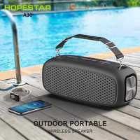 Altavoz Inalámbrico Hopestar A30 PRO 55W con Bluetooth, Resistente al Agua IPX6, Radiador Pasivo, Micrófono Inalámbrico, TWS, TF, USB, AUX, FM, para Fiestas al Aire Libre
