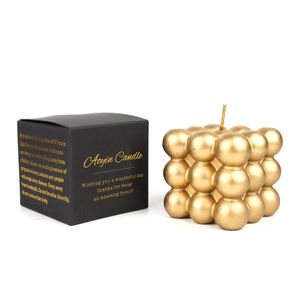 Velas de <span class=keywords><strong>Cubo</strong></span> de <span class=keywords><strong>Rubik</strong></span> sin Humo con Aroma en Varios Colores para el Día de San Valentín/Pedido de Mano/Boda - Product Image 3