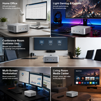 Mini PC en Oferta, AMD R5 6 Núcleos 12 Hilos, Gráficos Radeon 660M, Máximo 64GB RAM, 2TB NVME SSD, Mini Computadora de Escritorio Compacta