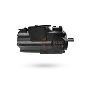 Pompe à palettes hydraulique double T67EB T67EC T6EC T6ED T67B T6EE T7EE 052 -052 -025-2L34- A1 M070 T67BB T67DC T6ER - Product Image 3