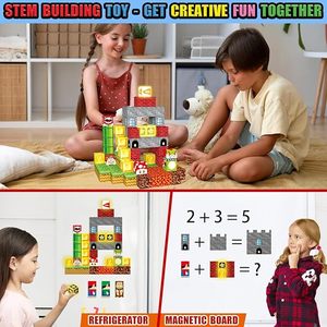 Chất Lượng Cao Mario Phim Hoạt Hình Nhân Vật Từ Khối Xây Dựng Khối Thiết Lập Sáng Tạo Tự Làm Nhựa Brain Phát Triển Đồ Chơi Cho Trẻ Em - Product Image 6