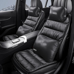 El más vendido, fundas de asiento de coche de cuero perforado de varias piezas, diseño neutro para las cuatro estaciones, venta al por mayor - Product Image 3