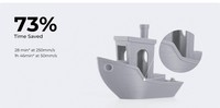 ECO P01 Imprimante 3D FDM de bureau à vitesse d'impression plus rapide, nivellement entièrement automatique, version haute vitesse
