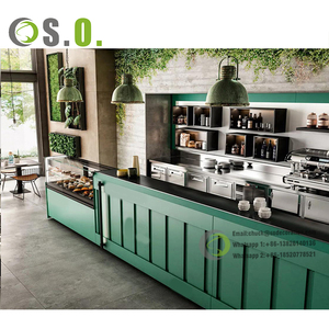 <strong>Modern</strong> Bar Checkout Front <strong>Counter</strong> Solid Surface Cafe <strong>Counter</strong> Restaurant Bar <strong>Counter</strong> With <strong>Food</strong> <strong>Display</strong> - Product Image 3