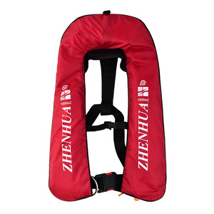 Chaleco salvavidas inflable de doble bolsa, alta flotabilidad para adultos, certificado CCS, traje de flotabilidad inflable portátil de grado marino - Product Image 5