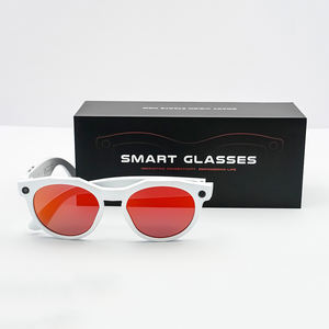 Gafas Inteligentes con IA y Cámara 4K de 8MP, Doble Lente, Micrófono <span class=keywords><strong>Dual</strong></span> con Reducción de Ruido, Traducción por IA y Grabación de Video, Gafas de Sol Deportivas, Disponibles en EE. UU. - Product Image 6