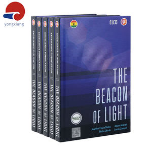 <span class=keywords><strong>Livre</strong></span> relié personnalisé en usine avec couverture en carton coloré et en papier kraft - Product Image 1