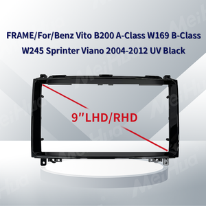 Marco de Radio Estéreo para Coche Android Meihua para <span class=keywords><strong>Mercedes</strong></span> Benz <span class=keywords><strong>A150</strong></span> B160 W169 W245 Viano Sprinter W906 con Arnés de Cableado - Product Image 3