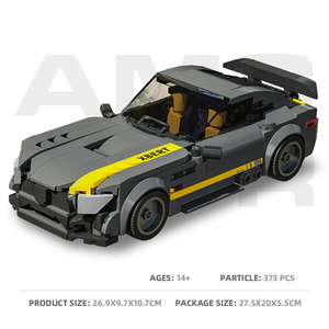 2025 nouveau MOC ville véhicule de sport voiture assemblage modèle briques jouets blocs de construction en plastique voiture de sport jouets pour enfants et hommes - Product Image 4