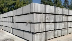 แผ่นผนังคอนกรีตสำเร็จรูปพร้อม3000x600x75mm เหล็กเส้นใยมาตรฐาน GMP ผ่านการรับรอง ISO - Product Image 2