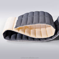 Tissu de bordure en polyester tricoté chaîne, style sergé, extensible et respirant, pour matelas, résistant à l'eau, avec fonction mémoire