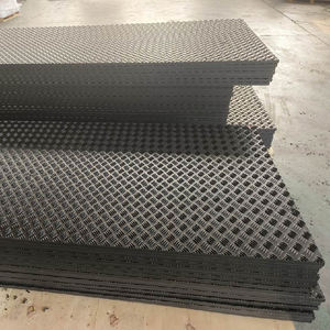 حصيرة حماية أرضية قابلة لإعادة التدوير مصنوعة من البولي إيثيلين فائق الوزن الجزيئي، حصيرة طرق مؤقتة قابلة للتخصيص، بلاط أرضيات من البولي إيثيلين عالي الكثافة - Product Image 4