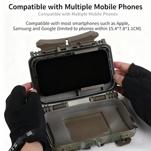 V2 PLUS Outdoor Sports Smart Device Mounting Box - IP67 Waterproof Storage Case for Action Cameras, GPS & Small Electronics - Product Image 4