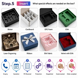 Caja de Cartón Corrugado Cuadrada Colorida con Impresión Flexográfica UV para Embalaje de Calcetines, Caja de Envío Aséptica <span class=keywords><strong>Rosa</strong></span> - Product Image 6