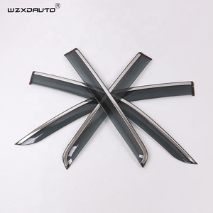 Déflecteur de vent latéral avant et arrière pour voiture WZXD, visière de fenêtre 2015 2016 2017 pour - Product Image 4