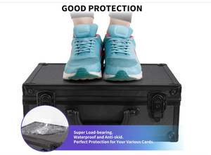 Boîte de rangement en aluminium et polyester de haute qualité pour cartes de sport, vente en gros d'usine, étui pour cartes gradées, rangement pour cartes de visite - Product Image 5