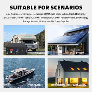 สินค้ามาใหม่ รับประกัน <span class=keywords><strong>2</strong></span> ปี แบตเตอรี่ลิเธียมไอออน LFP สำหรับรถจักรยานไฟฟ้า ทนทานต่อความเย็น ใช้กับเสาโทรคมนาคม 51.2V 50Ah - Product Image 3