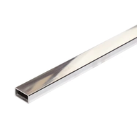 Livraison rapide en stock – Tube carré et rectangulaire en acier inoxydable 201 304 316L – Tailles complètes – Tube creux en acier inoxydable soudé sans soudure