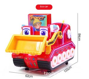 Factory Direct Sales Coin Operated Games Machine Engineering Excavator Bulldozer Kiddie Ride on Car - Product Image 5