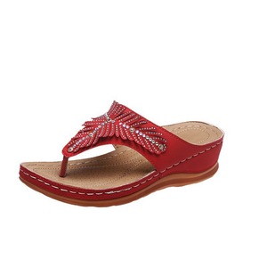 Sandales plates d'été en gelée, type tongs, à semelles souples, antidérapantes, sexy, confortables, légères, à lacets et à enfiler - Product Image 6