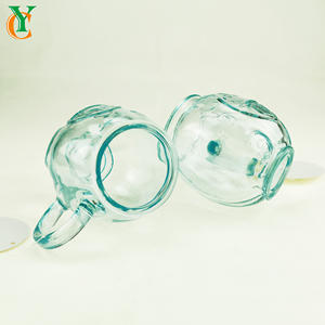 <span class=keywords><strong>Portacandele</strong></span> <span class=keywords><strong>in</strong></span> <span class=keywords><strong>Vetro</strong></span> Rotondo Azzurro con Adesivo <span class=keywords><strong>da</strong></span> <span class=keywords><strong>Appendere</strong></span> Decorazione Natalizia Ecologica per la Casa - Product Image 2