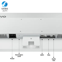 Moniteur Lenovo ThinkVision L24i-4A 23,8 pouces IPS 100 Hz FHD Écran HDMI+VGA 99% sRGB Ordinateur portable Ordinateur de bureau Affichage professionnel