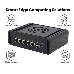มินิพีซีประสิทธิภาพสูง Intel เจนเนอเรชั่น 12 พร้อม QuadCore i51335U แรม DDR5 รองรับ HDMI คู่ 4K 60Hz และพอร์ต LAN กิกะบิต 5 พอร์ต - Product Image 1