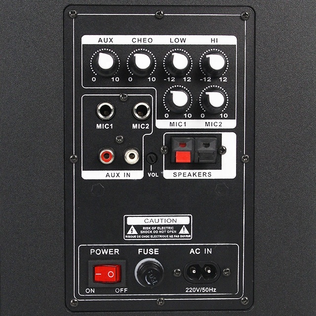 Studio Stage Monitor Active Speaker for Teaching Audio