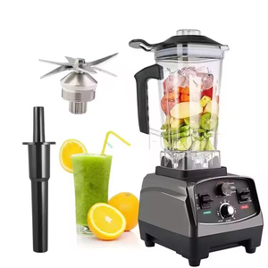 Licuadora eléctrica de alta calidad, comercial, multifuncional, de alta velocidad, extractor de jugos para batidos, trituración de hielo y procesamiento de alimentos. - Product Image 2