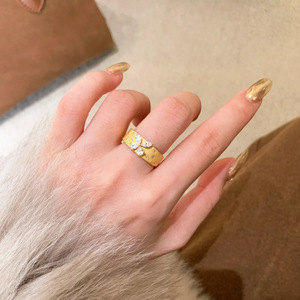 Bagues en argent 925 avec pierre véritable conjunto de joyas plata anillo de matrimonio de oro 925 argent sterling serti de bague vierge - Product Image 1