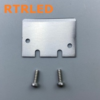 Kit de lames de raclage en acier inoxydable avec 2 vis autotaraudeuses à douille hexagonale pour le nettoyage du plateau d'impression des imprimantes 3D Bambu Lab P2S X2D X1C P1P
